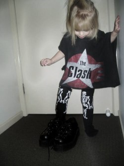 Look, I don&rsquo;t even listen to the clash, but that looks like such a cool little kid.