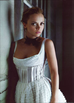 Christina Ricci Photography by Matthew Vriens Published in ELLE UK, May 2008