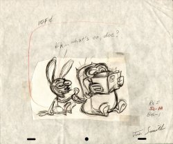 fuckyeahjohnk:  Layout by Jim Smith for opening scene of “Space Madness” on The Ren and Stimpy Show 