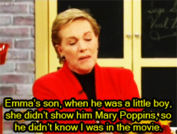 lejazzhot:  Julie Andrews sharing a sweet story about her grandson, Sam, on The Rachael Ray Show. 