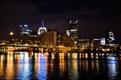 realuniquemedia:  Pittsburgh City Night
