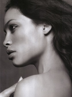 Rosario Dawson by Greg Kadel for Vogue Italia—July 2009