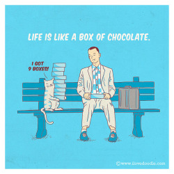 ilovedoodle:  Life is like a box of chocolate on Flickr. 