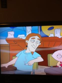 That episode of Family Guy were I made a guest appearance&hellip;