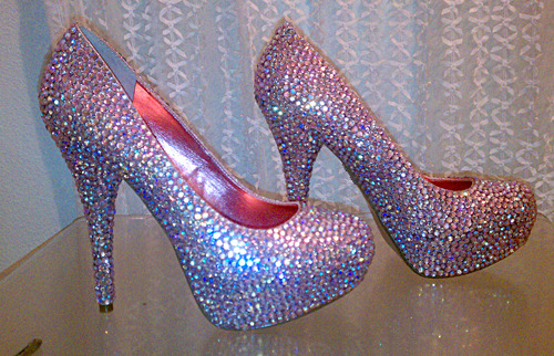 diamond shoes on Tumblr
