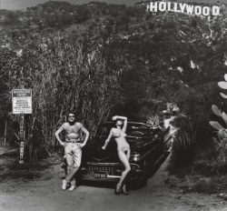 Barbara Edwards and Helmut Newton, Hollywood, 1987 