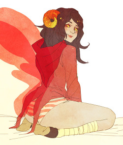 averyniceprince:   drop that ass make it boomerang tim asked me to draw aradia butts 6_9  