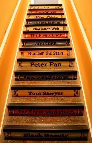 Book stairs &lt;3