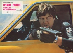 magictransistor:  Mad Max (Salvajes De Autopista); Spanish lobby card. 1979.