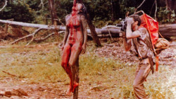 aaronxmichael:  xhardcorebearx:  thunderkloud:  4sad2fag0:  o0o0o0o0o0o0o0o0o0o0:  shooptastic:  dorothy-cotton:   Cannibal Holocaust | 1980 This scene was examined by Italian courts to determine whether or not special effects were used. When Cannibal