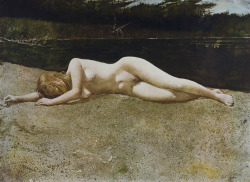 Andrew Wyeth, Black Water, 1978