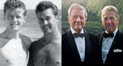  Louis Halsey, 88, and John Spofford, 94, November 11, 2011 New York City, New York The couple married after 64 years together. 