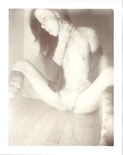 krystakaos:  hardnipplesforever:   Le Desordre, C’est Moi, pt VIII. by jonmmmayhem with Krysta Kaos, argyle socks, and beyond expired Polaroid Sepia film (and a self-choke for good measure) see more pictures i’ve taken of her HERE   choke yourself!