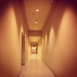 Why is there always a long hallway to get to the restrooms?