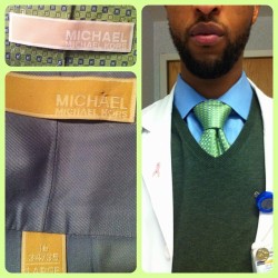It was an MK coordinate type day&hellip;only thing missing is the brown MK timepiece&hellip;#OOTD (Taken with instagram)