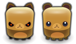 alifepresalted:  [Click the bears for the link.] I was going to make a post about how I wish I could buy bears in Triple Town, but then I found this article by the creator of Triple Town, and now my mind is thoroughly blown. Did you know that Triple Town