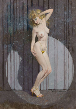 bhof:  The Art of Burlesque: Strange Embrace: Life on the Stage—and Death Behind the Scenes. Vintage pulp re-released by Hard Case Crime, cover art by the legendary Robert McGinnis. 
