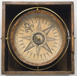 forbiddenalleys:  Mariner’s compass c. 1750 (National Maritime Museum, London) 