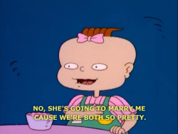 ilnemaimepasdutout:  RUGRATS: Teaching kids that it’s okay to marry someone of the same gender since 1999. 