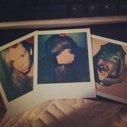 Got bored and played with my Polaroids.  (Taken with instagram)