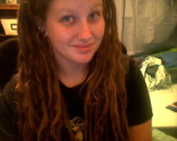 almostcasi:  Dreads at one month!  