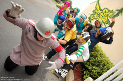 lithefider:  And then suddenly there was the most epic Jet Grind Radio cosplay evers. (Flicker gallery here)  Ho-lee shit this is perfection.