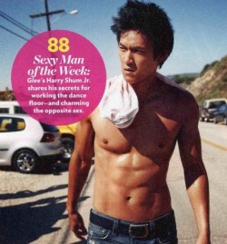 Harry Shum Jr in Sexiest Man Alive 2011. I won&rsquo;t disagree! =)