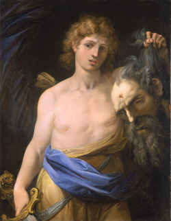 necspenecmetu:  Giuseppe Cesari (Cavaliere d’Arpino), David with the Head of Goliath, c. 1599 