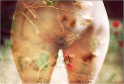 felizpaloma:  sifvika:  another nude double exposure - reblogged from my photoblog, seidrwulf -  i have been wanting to try some double exosures… this is inspiring. 