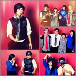 At Janine&rsquo;s Debut #Photobooth Credits to @otakunenny 😁👮🔫 (Taken with instagram)