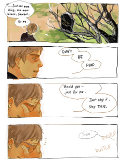 nosuchthingasunicorns:  greenparcel:  …this was supposed to be some super serious fan-comic but then my brain farted on the second page.   RUDE. 