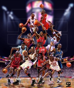 Michael Jordan Art by A-BB