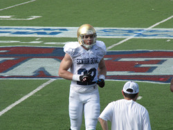 Notre Dame&rsquo;s Harrison Smith at the 2012 Senior Bowl