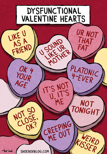 Funny valentine s day friend quotes