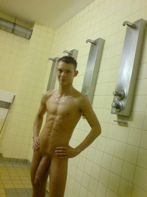Changing room nudity