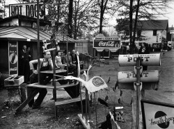Jimmie&rsquo;s Trailer Camp, US 1, Washington DC photo by Margaret Bourke-White, 1937