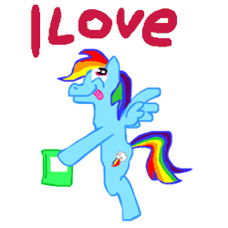 the-wag:Rainbow Dash sure loves her new book. This was my first post on Tumblr apparently. 6 Years. I still don’t know how I really ended up here, to be honest with you all. I should’ve just done a Furraffinity page and use that instead. Who knew