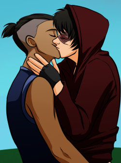 playerprophet:  Casually abandons all other ATLA ships but this one. Art by Bobie! 