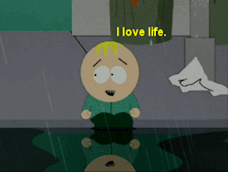 strongb0nes:  s-i-g-h-lence:  thenoodledude:   that odd moment when south park says something more beautiful and poetic than most television shows out there   Butters I fucking love you  thats not an odd moment, that IS south park. they always hit the