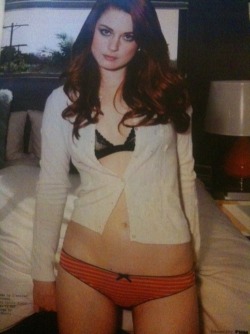 americanhorrorstory:   Alexandra Breckenridge for FHM  Sorry for the crappy quality. HQ scans later. 