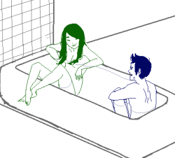 kbs-nsfw-edition: have some awkward ectosibling bath times 