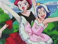 momoskull:  jebbifurzz:  Musashi and Kojirou - challenging gender roles since 1997  GOD BLESS THESE TWO. and as a kid i never even questioned it?? i was just like SURE WHATEVER JAMES IS IN A DRESS AND JESSIE DOES WHATEVER THE FUCK SHE WANTS I LOVE TEAM