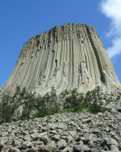 americasgreatoutdoors:  President Theodore Roosevelt established Devils Tower National Monument in Wyoming on September 24, 1906. The spectacular rock formation known as Devils Tower and the surrounding countryside, home to a myriad of plant and animal