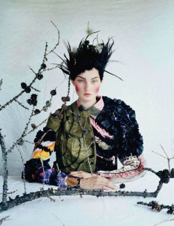 Kirsi Pyrhonen by Tim Walker for Vogue UK December 2011