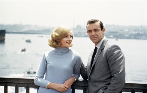 Daniela Bianchi and Sean Connery from the movie &ldquo;From Russia With Love&rdquo; (1963)