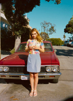 Imogen Poots by Hilary Walsh for Tank Spring 2012