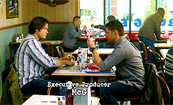 pineappledean:  thesearemydetectivesocks:  #I love how Sam is just like #Dean #you are retarded #shut your face #I know that you’re jealous of this special relationship that I have with my salad #and I’m sorry #but unlike someone I could name who