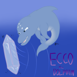 Next up on my video game character quest is Ecco the Dolphin! From the game of the same name. I&rsquo;m unsure of how obscure Ecco is, I mean I assume he&rsquo;s kind of well-known to people who had a Genesis/Mega Drive but I don&rsquo;t know. I always