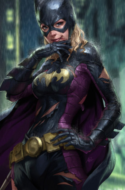 herochan:  Batgirl Covers - by Stanley Lau Website | deviantART 