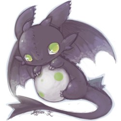 candybabybits:  Toothless 
